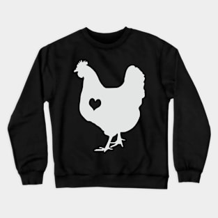 Adore Chickens Crewneck Sweatshirt